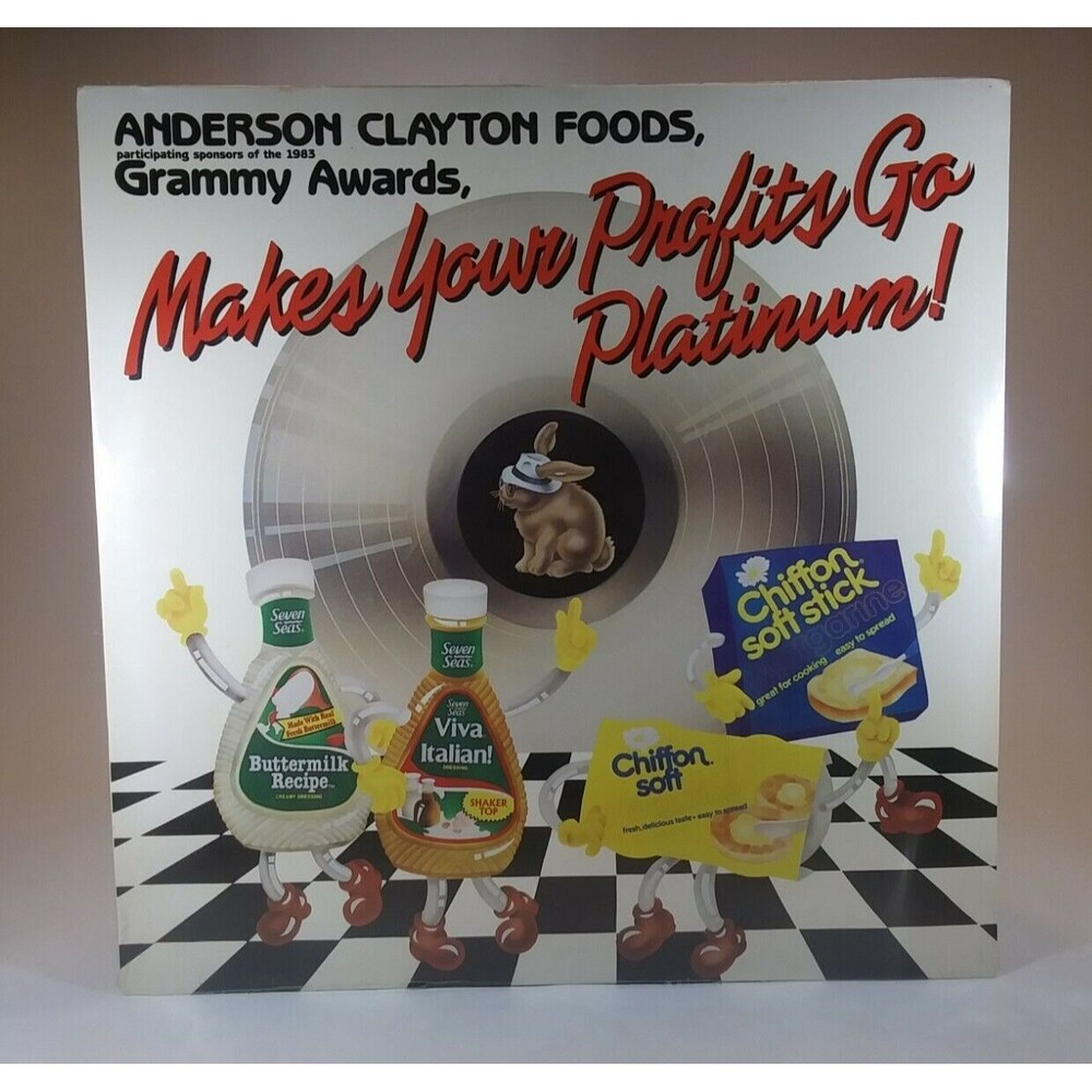 Anderson Clayton Foods Makes Your Profits Go Platinum LP SEALED 1983 Advertising